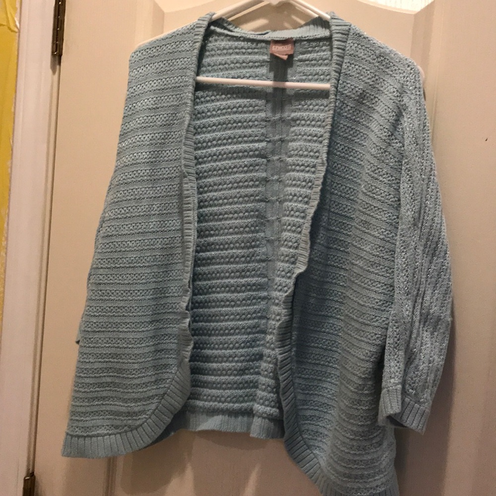 Blue sweater
